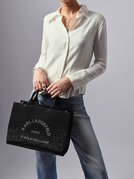Satchel Rsg Karl lagerfeld Black rsg A4W50011 other view 1