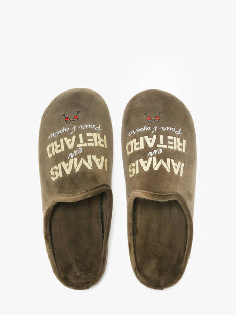 Slippers La maison de l'espadrille Green men 8