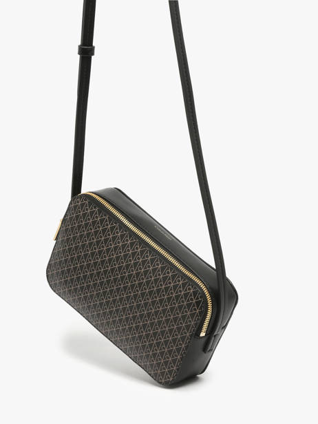 Sac Bandoulière Coated Emblem Calvin klein jeans Noir coated emblem 4F3268G vue secondaire 2