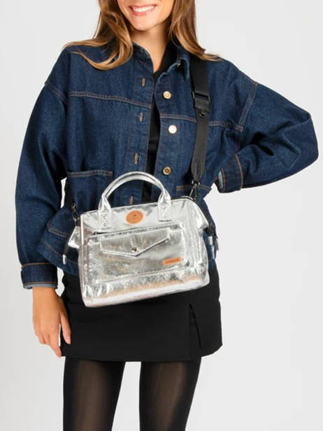 Crossbody Bag M Lucky Star Cabaia Silver lucky star STA other view 1