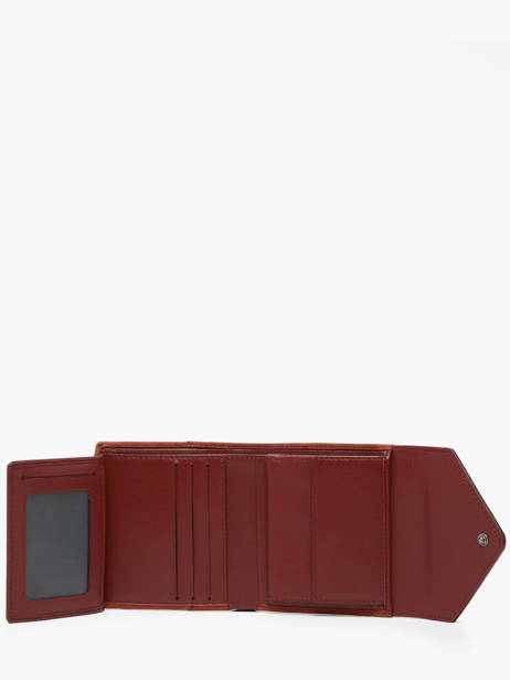 Portefeuille Cuir Yves renard Orange nubuck 26680 vue secondaire 2