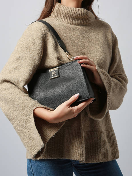 Sac Porté épaule Th Her Tommy hilfiger Noir th her AW17722 vue secondaire 1