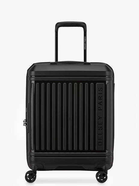 Expandable Cabin Luggage Delsey Black lutece 3802803