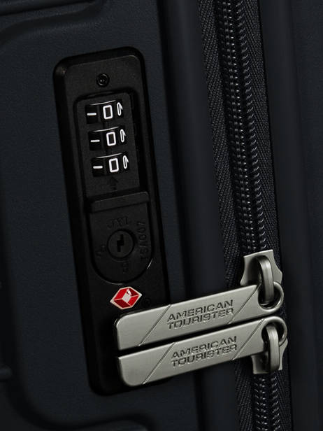 Cabin Luggage American tourister Black roadrush 155562 other view 1