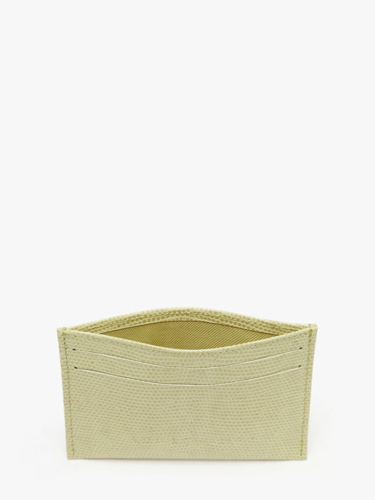 Longchamp Longchamp pocket lézard Bill case / card case Green