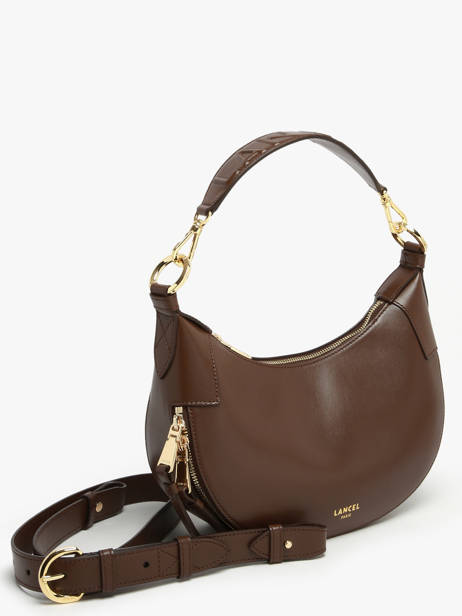 Sac Bandoulière Origami Cuir Lancel Marron origami A13313 vue secondaire 2