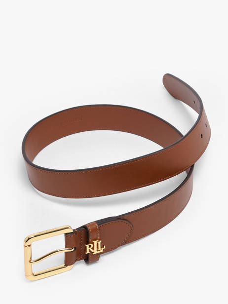Belt Lauren ralph lauren Brown elmswood 12968765 other view 2