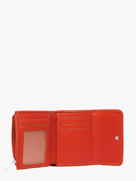 Porte-monnaie Cuir Arthur & aston Orange ange 316 vue secondaire 1