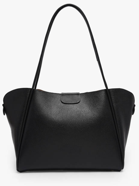 Sac Porté épaule Ida Double Cuir Lancaster Noir ida double 86 vue secondaire 3