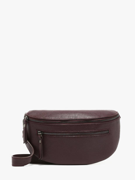 Leather Caviar Belt Bag Milano Red caviar CA23111