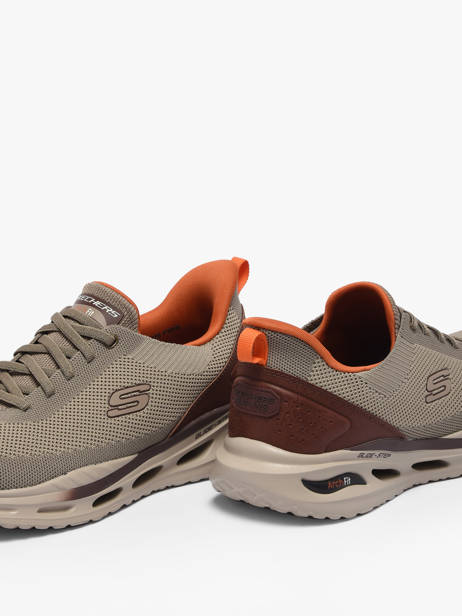 Sneakers Skechers Gris men 210994 vue secondaire 2