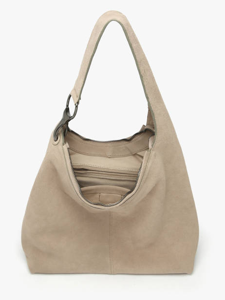 Sac Porté épaule Leather Cuir Biba Beige leather JAP2L vue secondaire 3