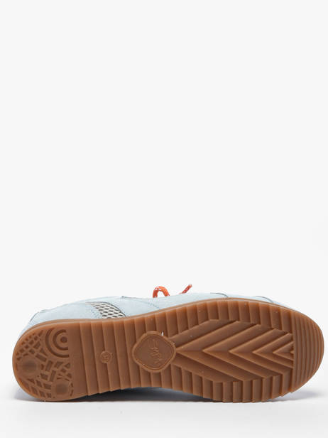 Sneakers Billie En Cuir Semerdjian Bleu women BILLI243 vue secondaire 4