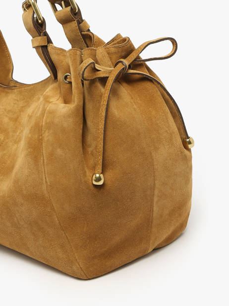 Sac Chiara Folk Cuir Gerard darel Beige chiara DDS84407 vue secondaire 5