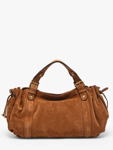 Sac 24h Folk Cuir Gerard darel Marron folk DDS01407 vue secondaire 3