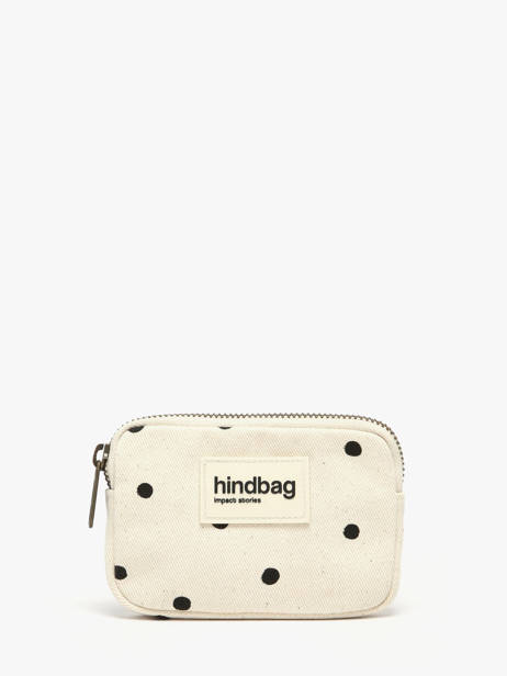 Porte-monnaie Pois Hindbag Beige pois PO