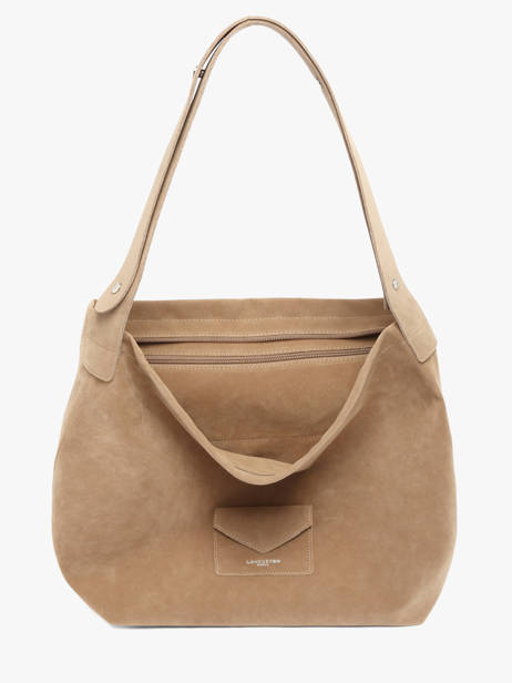 Sac Porté épaule Suèdine Kba Lancaster Beige suedine kba 62 vue secondaire 3