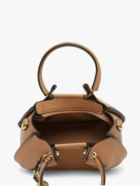 Sac Bandoulière Gretel Ted lapidus Marron gretel TLAU8923 vue secondaire 3