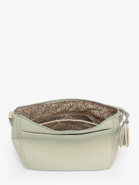 Sac Bandoulière Grained Miniprix Vert grained F8575 vue secondaire 1