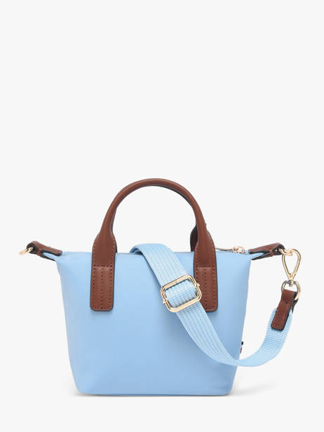 Sac Bandoulière Popette Nylon Tommy hilfiger Bleu popette AW18368 vue secondaire 3