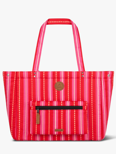 Sac Porté épaule A4 Adventurer Polyester Recyclé Cabaia Rouge adventurer TOTEBAGL