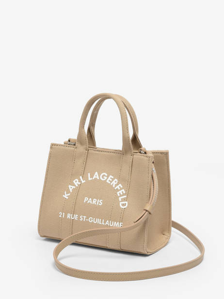 Sac Bandoulière Rsg Coton Karl lagerfeld Beige rsg A1W50118 vue secondaire 1