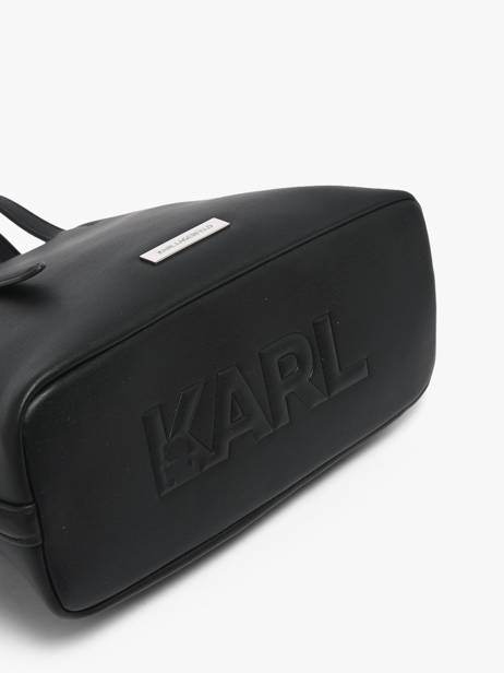 Sac Porté Main K Ikon Polyester Karl lagerfeld Noir k ikon B2W30058 vue secondaire 2