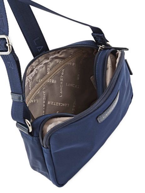 Sac Bandoulière Basic Vernis Lancaster Bleu basic vernis 514-61 vue secondaire 6