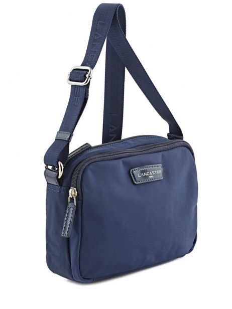 Sac Bandoulière Basic Vernis Lancaster Bleu basic vernis 514-61 vue secondaire 3