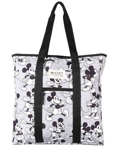 Sac Shopping A4 Mickey Mouse Mickey and minnie mouse Gris fashion 2033