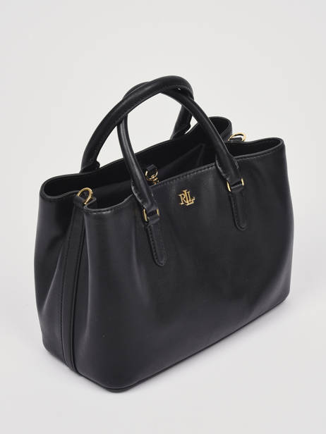 Leather Marcy 26 Satchel Lauren ralph lauren Black dryden 31876725 other view 2