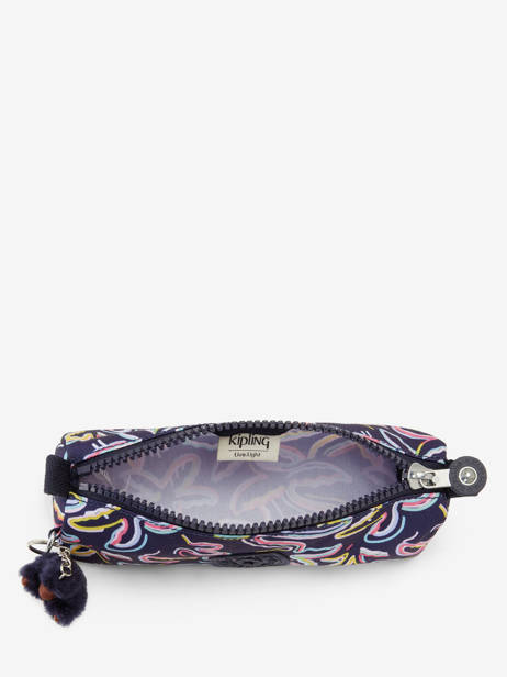 1 Compartment Pouch Kipling Blue back to school KI6310 other view 1